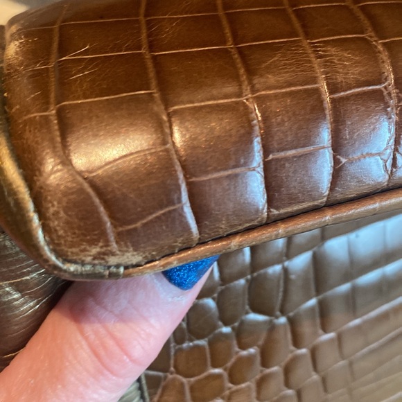 Sharif 1827 Bag in a Tricolor Leather with Dust Bag. - Picture 13 of 16